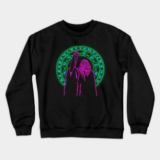 Neon Gothic style Crewneck Sweatshirt